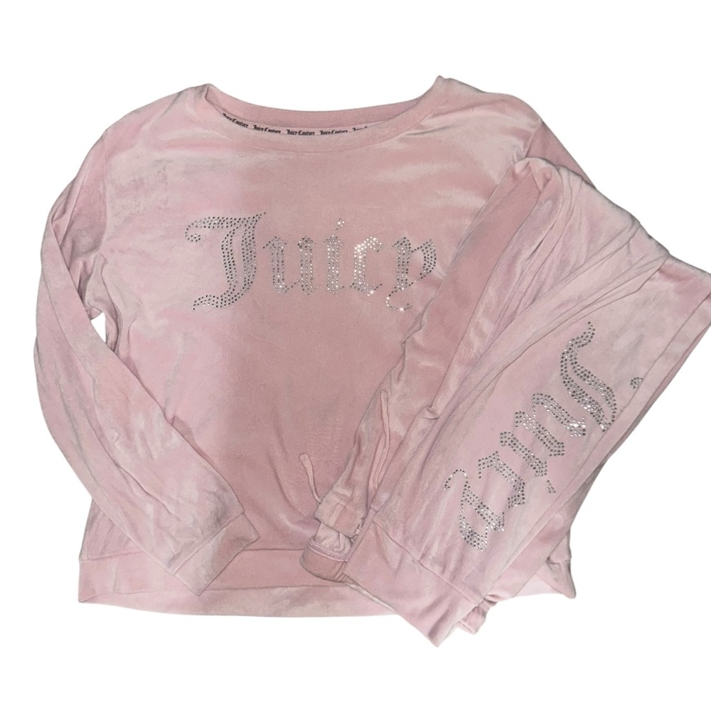 Juicy Couture Blush Velour Loungewear